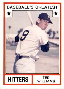 1982 TCMA Ted Williams Vintage Baseball Card