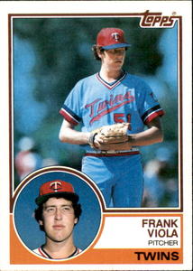 1983 Topps - Frank Viola #586 Rookie Card