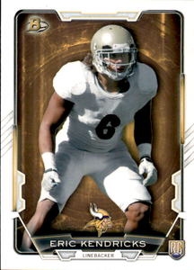 2015 Bowman Colored Parallel Eric Kendricks Rookie Card