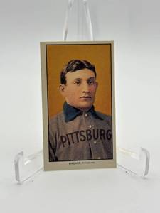 Honus Wagner Rookie Card Reprint Peidmont Wagner Estate