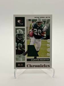 2020 Panini Chronicles - Curtis Martin #74 Jersey Card Serial #d