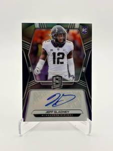 2020 Panini Spectra - Jeff Gladney #5 Autograph Rookie Card