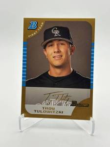2006 Bowman Gold Parallel Troy Tulowitzki Rookie Card
