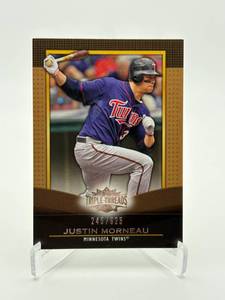 2011 Topps Triple Threads - Justin Morneau #99 Sepia 625