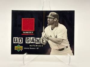 2006 Upper Deck - Ud Game Materials Johnny Damon #UD-JD Yankees (MEM)