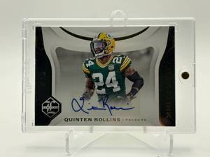 2018 Panini Limited Ink Quinten Rollins Rookie Autograph Card
