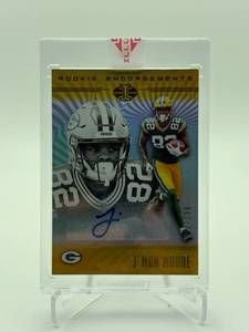 2018 Panini Illusions - Rookie Endorsements JMon Moore #RE-JM 150 (AU, RC)