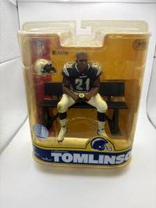 LaDanian Tomlinson Football Figurine, Sealed in Original Box, NFL Licensed, McFarlane Brand Collectible