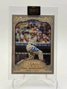 2012 Topps Gypsy Queen Joe Mauer Autograph Card Serial #'d 1/1 Truly One of a Kind, Topps Archives Release Minnesota Twins Legend and Hall of Famer
