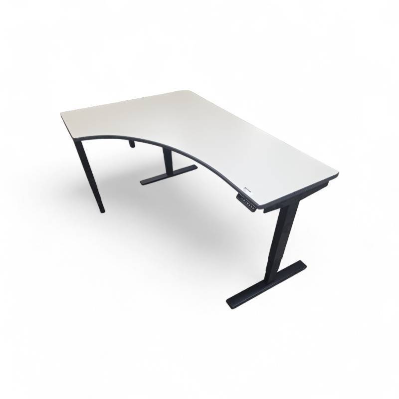 lot 18 image: Power Sit Stand Desk with Memory Settings Retails new for $5100