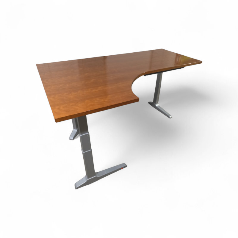 lot 105 image: Power Sit Stand Adjustable Height Desk with Memory Settings