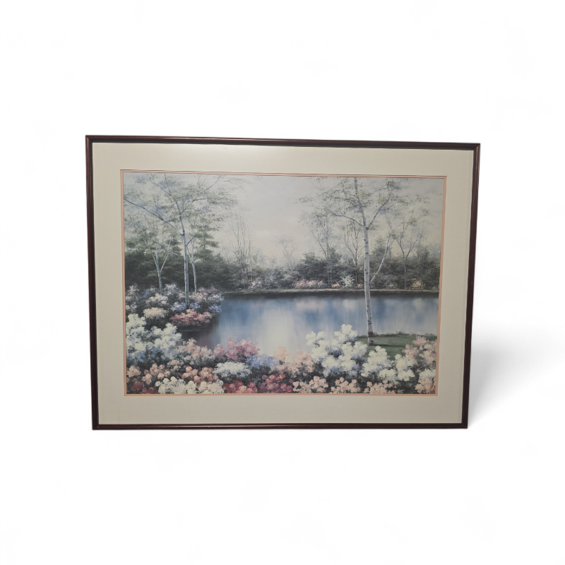 lot 99 image: Framed Artwork with anti glare glass