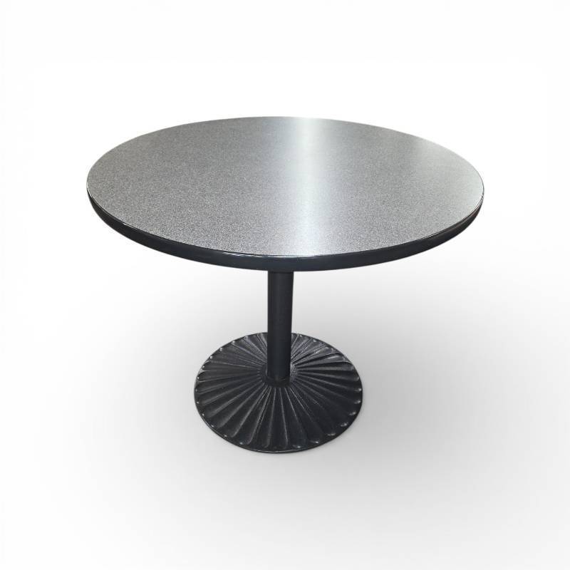 lot 80 image: Round Pedestal Table 36x29