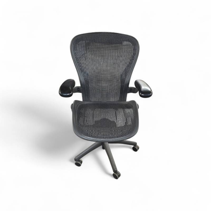 lot 10 image: Herman Miller Aeron Size C Retails New $1340