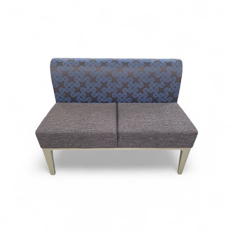lot 172 image: Short Blue Bench 45x26x31