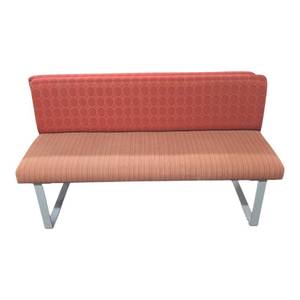 lot 50 image: ERB International Bench Seating Red Retails new for $1200