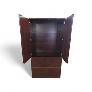 lot 178 image: Wood Armoire 89x36x19