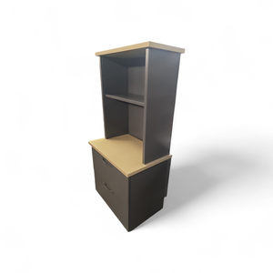 lot 199 image: File Cabinet Storage Combo with Adjustable Shelving