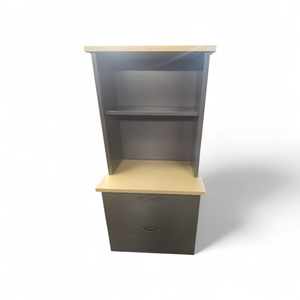 lot 199 image: File Cabinet Storage Combo with Adjustable Shelving