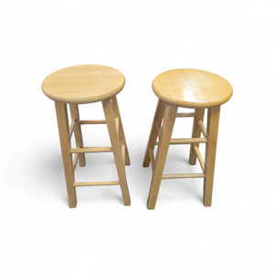 lot 206 image: 2 Wood Stools
