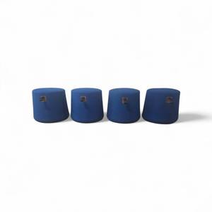 lot 284 image: Hightower Kona Pouf Set of 4 Retail at $1256 Each