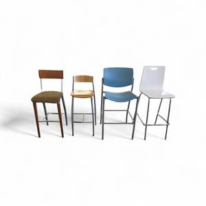 Set of 4 Random Pub Stools