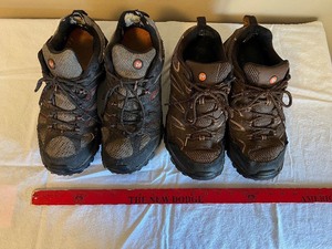 lot 54 image: Merrell Hiking Shoes, US 11 (EU 46) (Lot of 2)