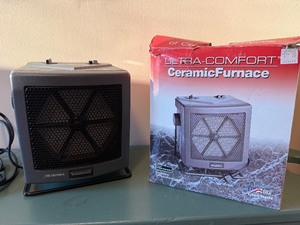 lot 133 image: Ceramic Furnace Ultra-Comfort 1500W Space Heater - With Box