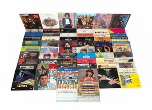 lot 15 image: Vinyl Records Lot including The Beatles, Michael Jackson, Santana, Janis Joplin, James Taylor, Miles Davis, Ray Charles and More