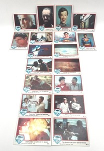 lot 19 image: 1978 Topps Superman Trading Cards Lot