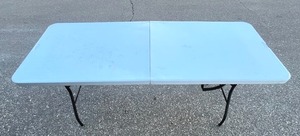 lot 69 image: Cosco 6 Folding Table (29.5 W x 72 Long)