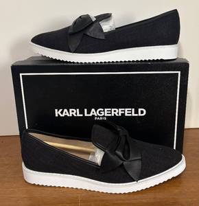 lot 481R image: MB - Karl Lagerfield Classie II Shoes - US 10