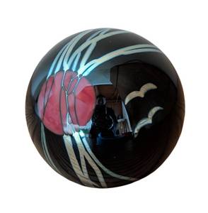 lot 207 image: MB - Steven Correia Art Glass Paperweight, Signed