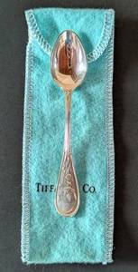 lot 338 image: MB - Vintage Japanese by Tiffany & Co Sterling Silver Teaspoon