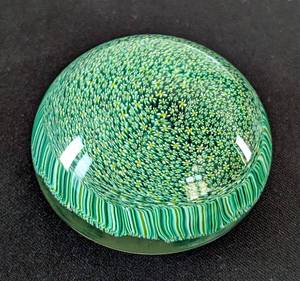 lot 411 image: MB - Fiori Murano Glass Paperweight - Made in Murano, Italy