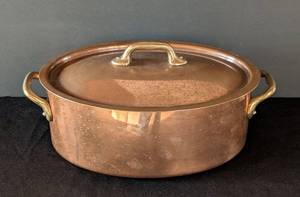 lot 509 image: MB - French Copper Cooking Pot, Made in France