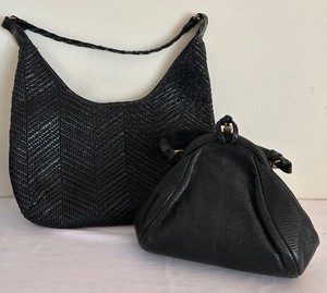 lot 163C image: DR - Two Handbags including a MAXX Woven Shoulder Bag