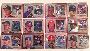 lot 551C image: LR - Donruss 1983 Baseball Cards (Lot of 16)
