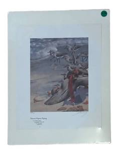 lot 184R image: BR1 - Mario Fernandez - Eleven Pipers Piping Limited Edition Print
