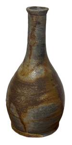 lot 192R image: BR1 -Bresnahan Pottery Vase - Earth-Toned Glaze