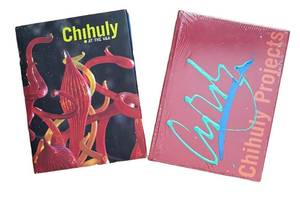 lot 450R image: MB - Chihuly at the V&A & Chihuly Projects Books