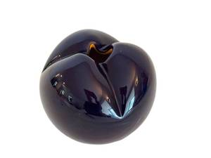 lot 31D image: Handblown Art Glass Pinched Vase