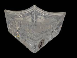 lot 81D image: DR - Waterford Crystal Cygnus Votive Candle Holder