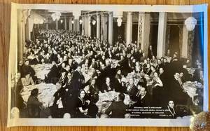 lot 97D image: Testimonial Dinner Photo 1939 - William W. Howe Postmasters Event