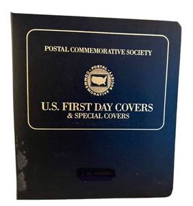 lot 98D image: Postal Commemorative Society - U.S. First Day Covers & Special Covers Binder