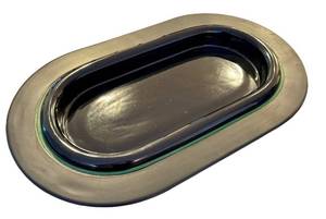 lot 183D image: LR - Vintage Bocatto Gigante Zambusi Architetti Sicart Decorative Large Tray