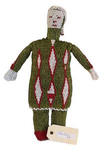 lot 94D image: DR - MonkeyBiz Beaded People Doll