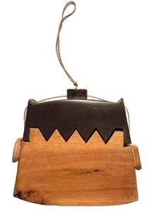 lot 100D image: Sumba Tongal Tobacco Box - Vintage Indonesian Hand-Carved Wood