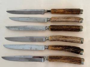 lot 102D image: DR - Solingen Vintage Knives - 9 In Long (Lot of 6)