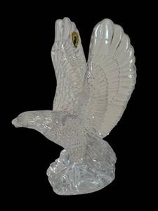 lot 123D image: Waterford Crystal Eagle Figurine